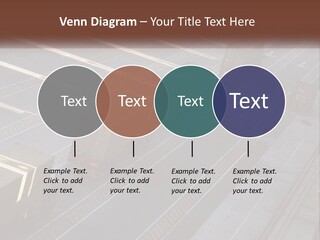 Containers In The Port PowerPoint Template