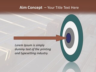 Containers In The Port PowerPoint Template