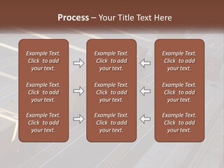 Containers In The Port PowerPoint Template
