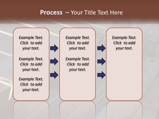 Containers In The Port PowerPoint Template