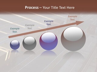 Containers In The Port PowerPoint Template