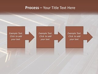 Containers In The Port PowerPoint Template
