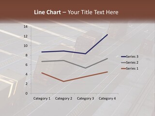 Containers In The Port PowerPoint Template