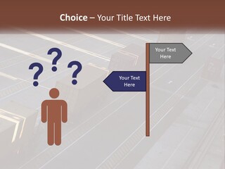 Containers In The Port PowerPoint Template