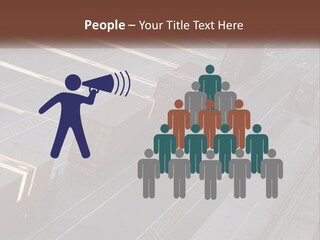 Containers In The Port PowerPoint Template