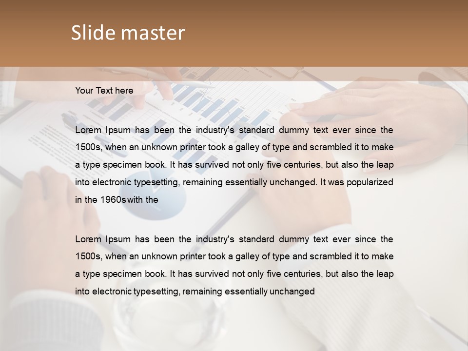 Working Presentation PowerPoint Template