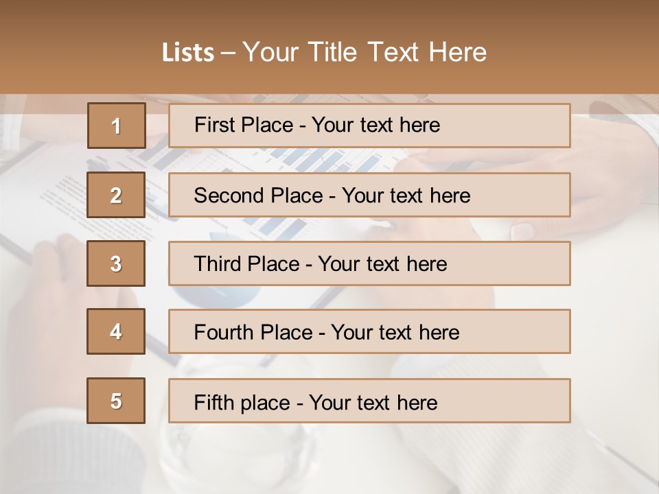Working Presentation PowerPoint Template