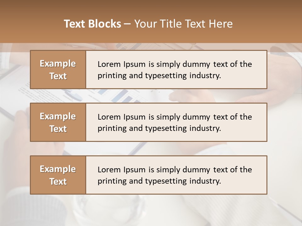 Working Presentation PowerPoint Template