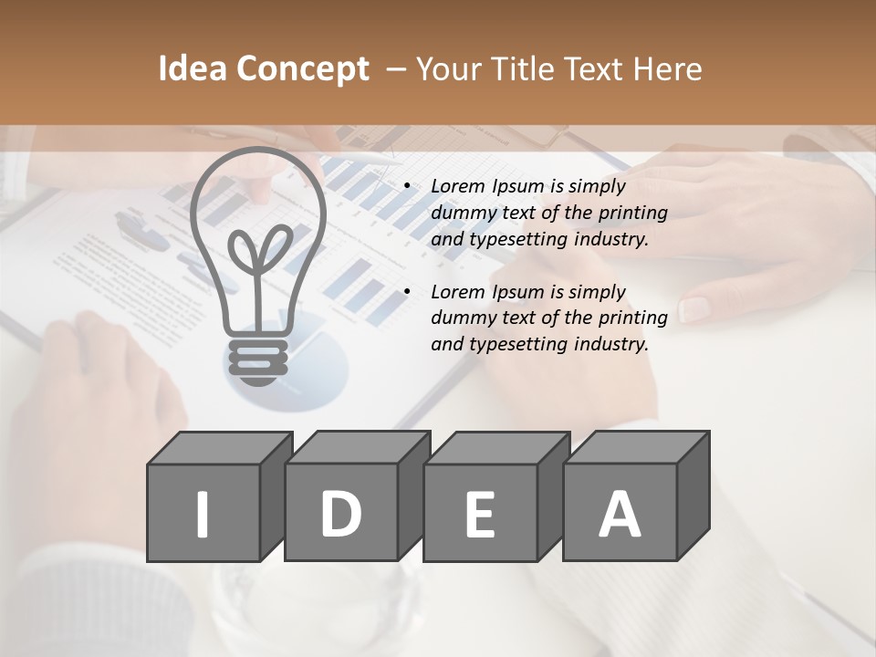 Working Presentation PowerPoint Template