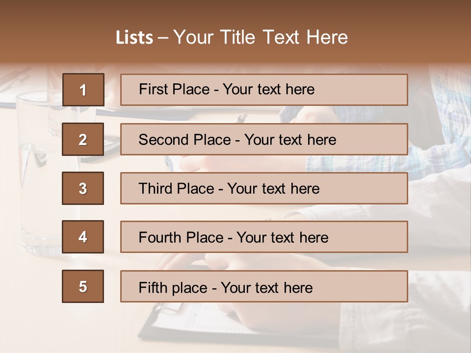 Working Meeting PowerPoint Template