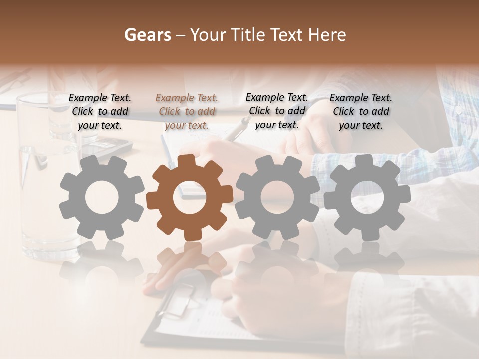 Working Meeting PowerPoint Template