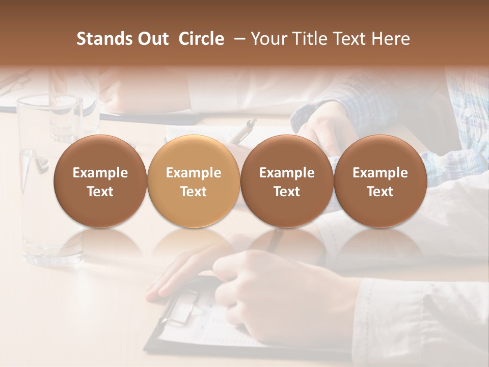 Working Meeting PowerPoint Template
