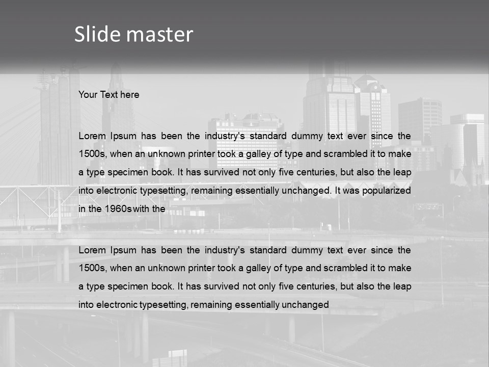 Big City PowerPoint Template
