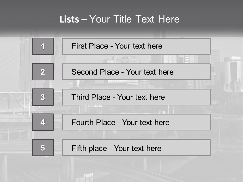 Big City PowerPoint Template