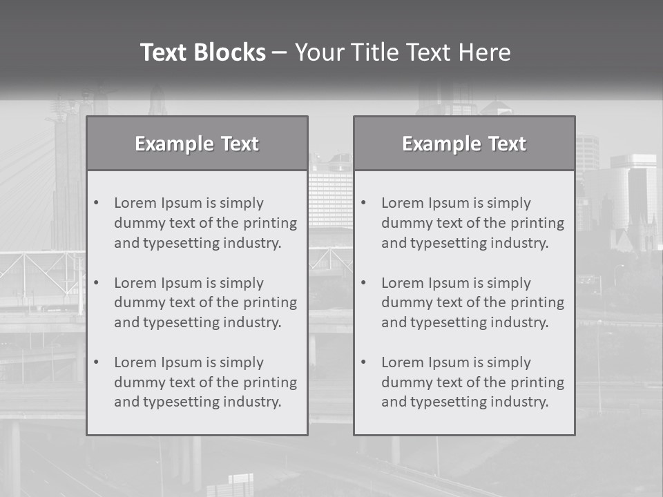 Big City PowerPoint Template