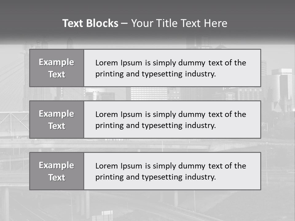 Big City PowerPoint Template