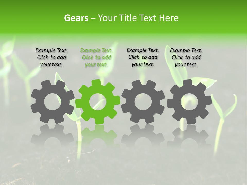 Seed Growth PowerPoint Template