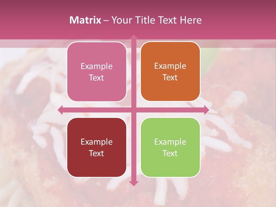 Meat In Batter PowerPoint Template