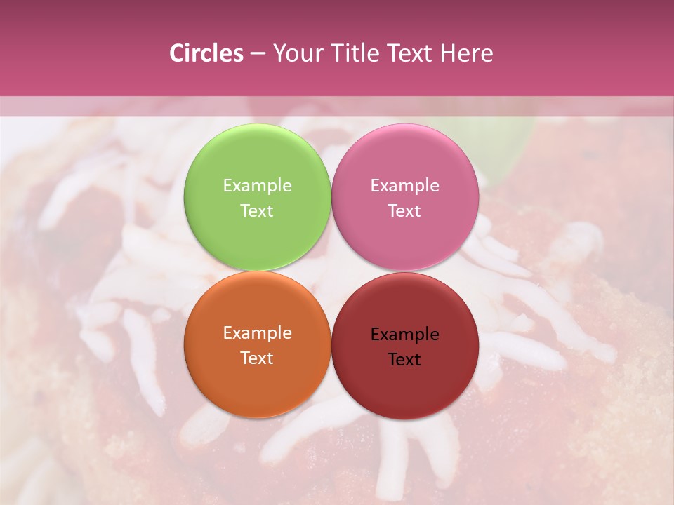 Meat In Batter PowerPoint Template