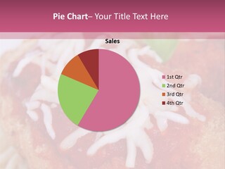 Meat In Batter PowerPoint Template