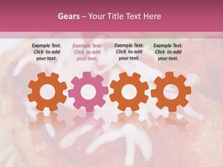 Meat In Batter PowerPoint Template