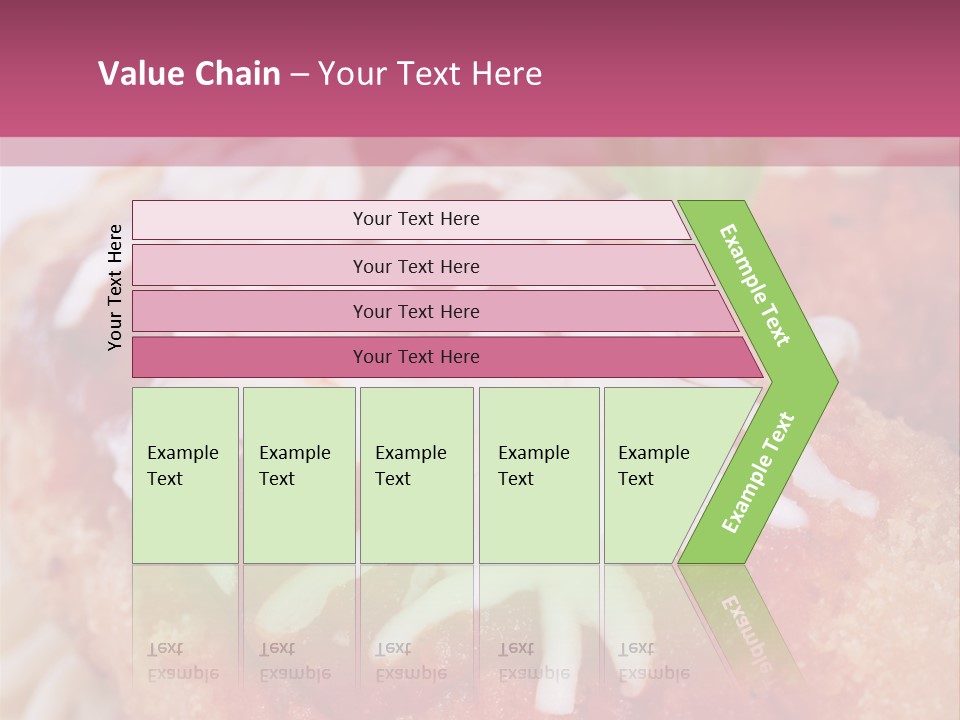 Meat In Batter PowerPoint Template
