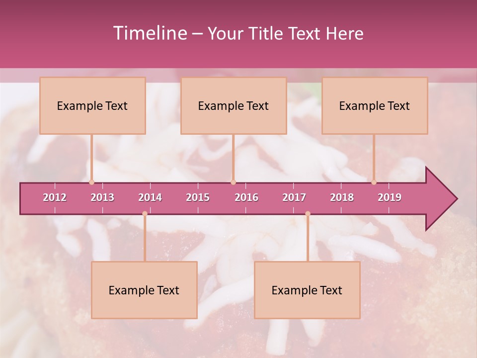 Meat In Batter PowerPoint Template