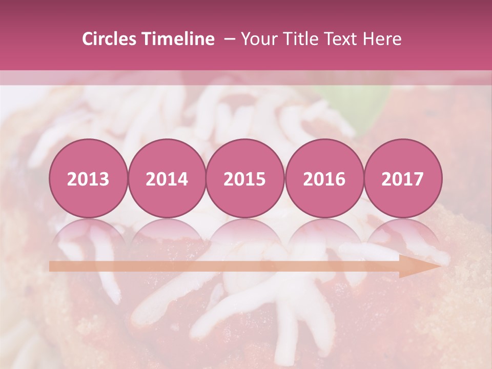 Meat In Batter PowerPoint Template