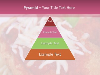 Meat In Batter PowerPoint Template