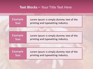 Meat In Batter PowerPoint Template