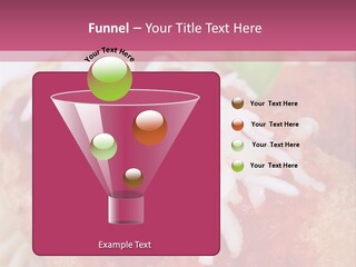 Meat In Batter PowerPoint Template