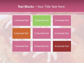 Meat In Batter PowerPoint Template