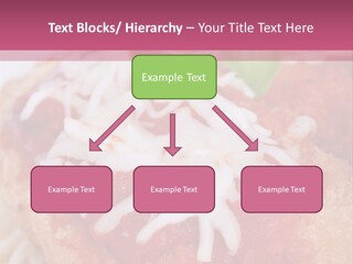 Meat In Batter PowerPoint Template