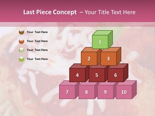 Meat In Batter PowerPoint Template