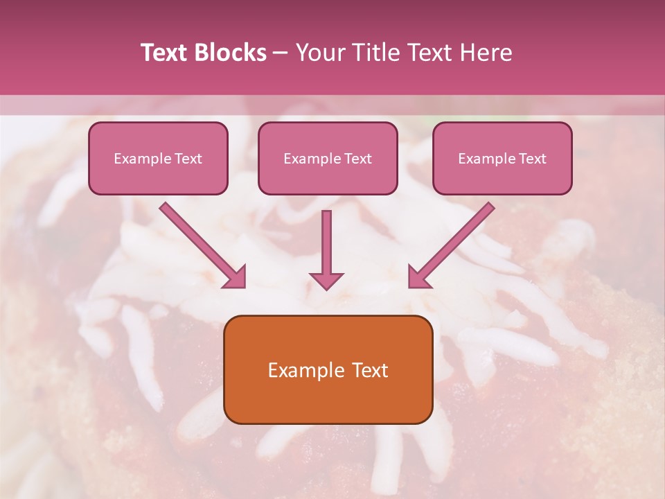 Meat In Batter PowerPoint Template