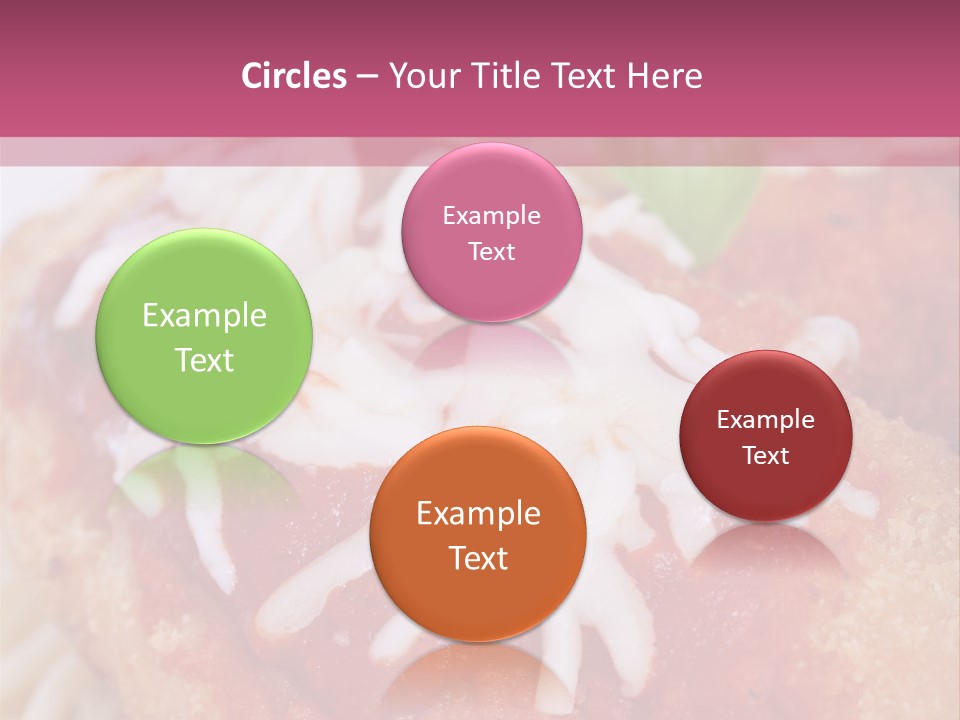 Meat In Batter PowerPoint Template