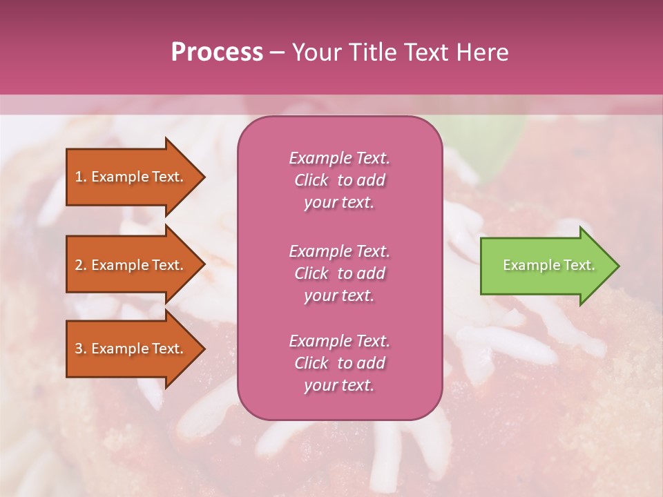 Meat In Batter PowerPoint Template