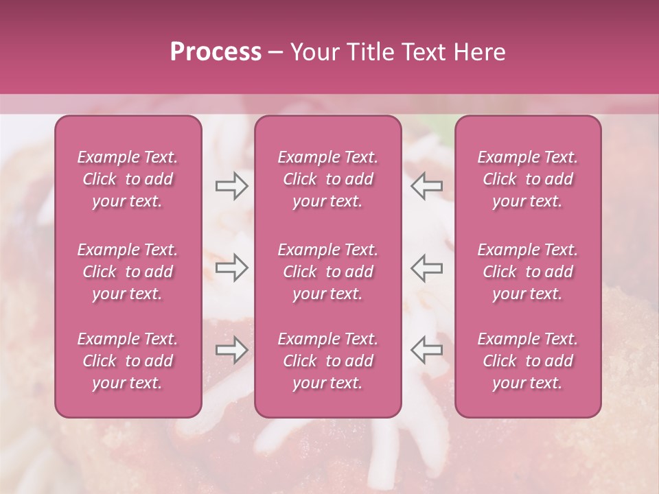 Meat In Batter PowerPoint Template