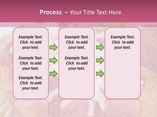Meat In Batter PowerPoint Template