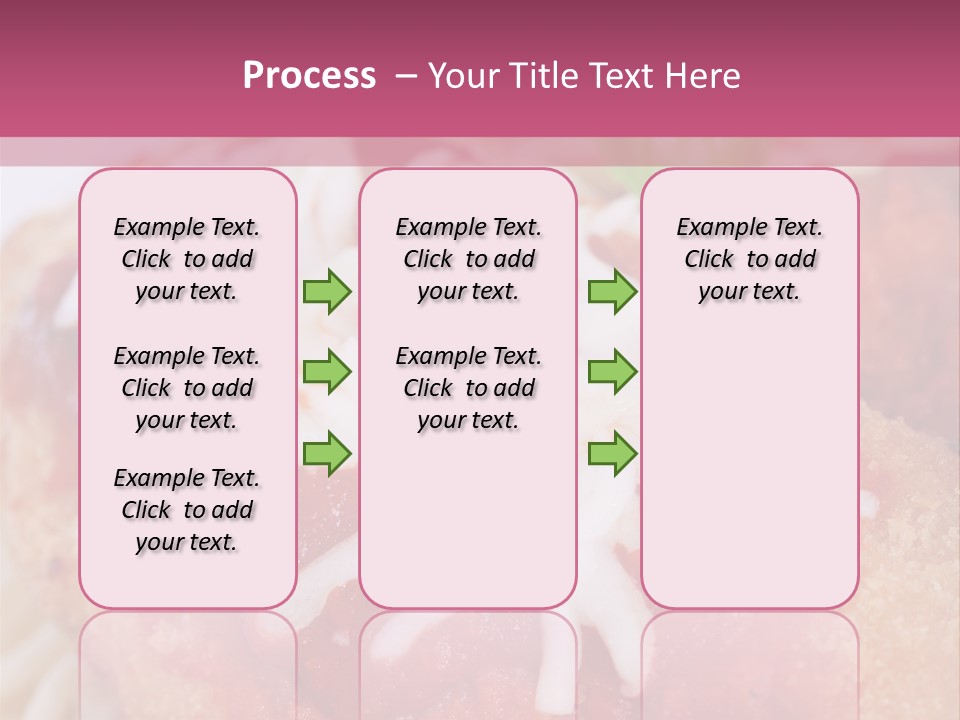 Meat In Batter PowerPoint Template