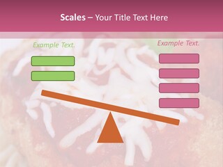 Meat In Batter PowerPoint Template