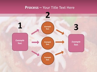 Meat In Batter PowerPoint Template