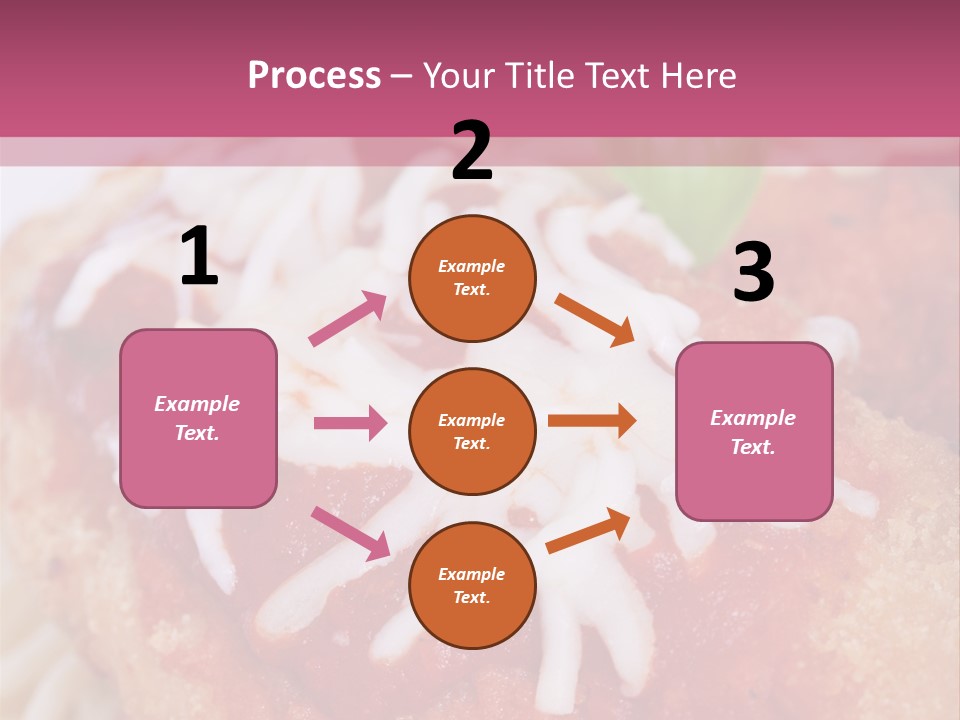 Meat In Batter PowerPoint Template