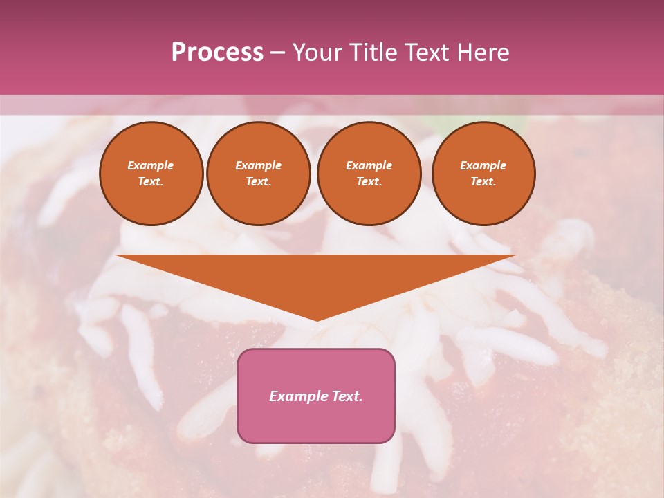 Meat In Batter PowerPoint Template