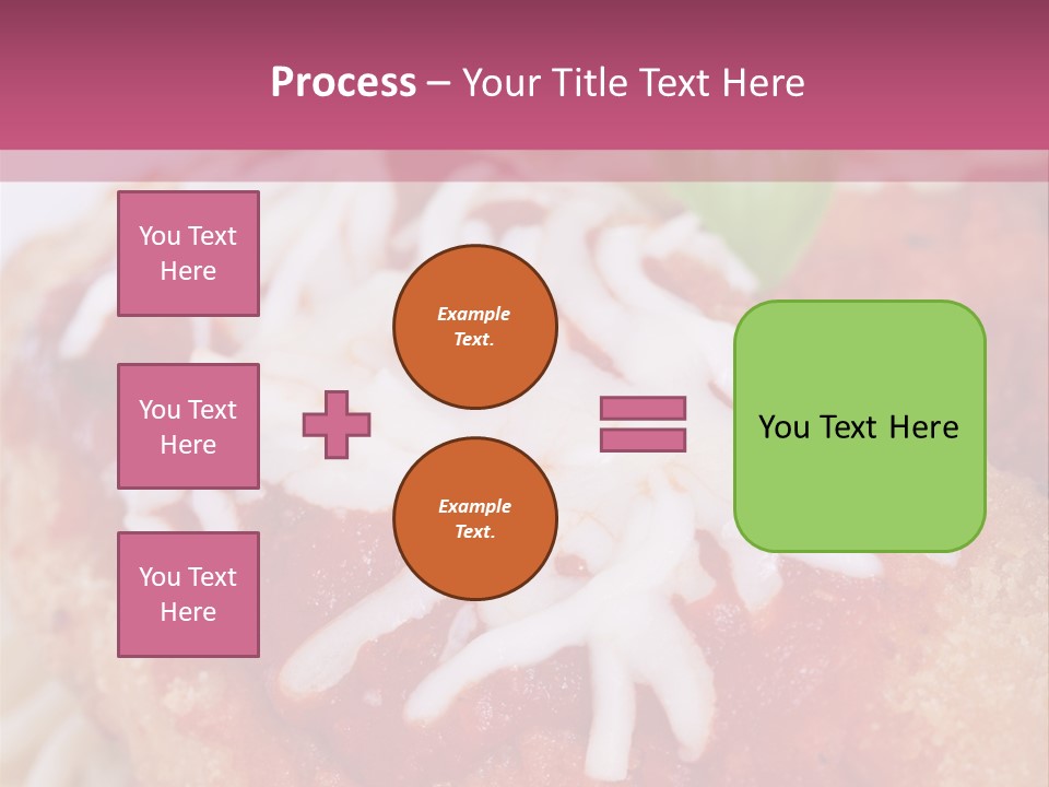 Meat In Batter PowerPoint Template