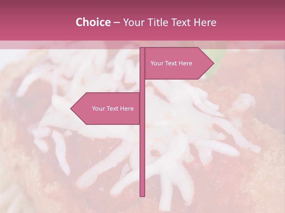 Meat In Batter PowerPoint Template