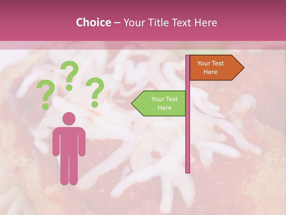 Meat In Batter PowerPoint Template