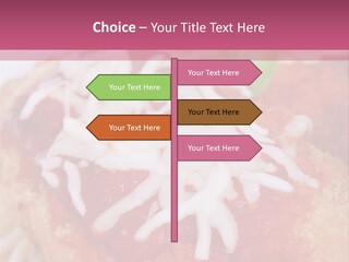 Meat In Batter PowerPoint Template