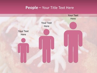 Meat In Batter PowerPoint Template