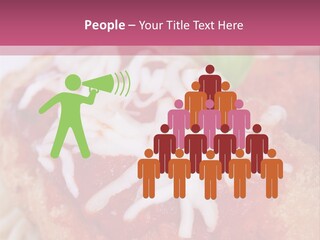 Meat In Batter PowerPoint Template